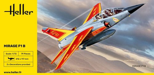 Go to product Heller 30319 - 1:72 Mirage F1B