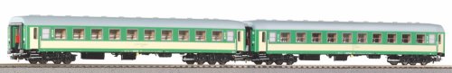 Go to product PIKO 97303 H0 - Zestaw 2 wagonów pasażerskich typ 111A, 2 kl. PKP