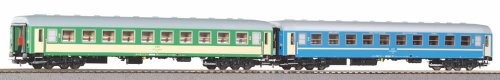 Go to product PIKO 97302 H0 - Zestaw 2 wagonów pasażerskich typ 111A, 2 kl. i kuszetka PKP
