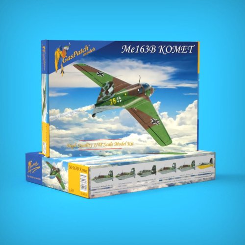 Go to product GasPatch 20-48236 - 1:48 Me 163B Komet