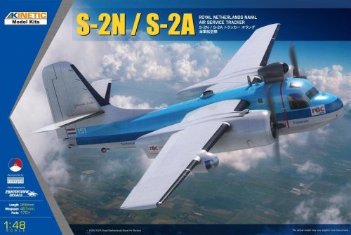 Go to product Kinetic 48118 - 1:48 S-2N / S-2A Royal Netherlands Naval Air Service Tracker