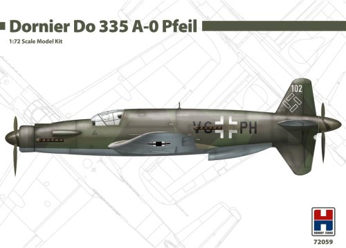 Go to product Hobby 2000 72059 - 1:72 Dornier Do 335 A-0 Pfeil