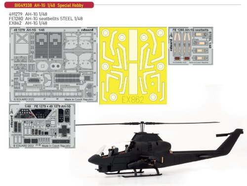 Go to product Eduard BIG49338 - 1:48 AH-1G