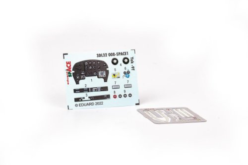 Go to product Eduard 3DL32008 - 1:32 Yak-9T Space 3D Decals + PE