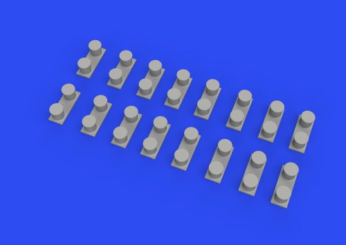 Go to product Eduard 653010 - 1:350 WWII USN battleship bollards Print 3D