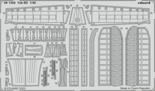 Go to product Eduard 491300 - 1:48 Yak-9D