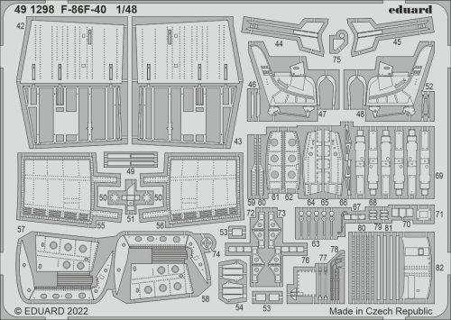 Go to product Eduard 491298 - 1:48 F-86F-40