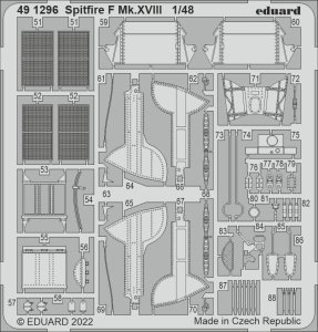 Eduard 491296 - 1:48 Spitfire F Mk.XVIII