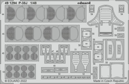 Go to product Eduard 491294 - 1:48 P-38J