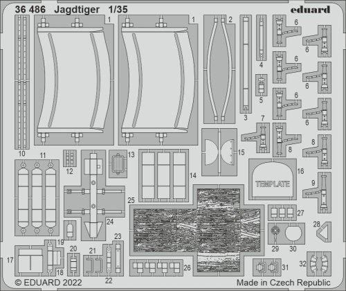 Go to product Eduard 36486 - 1:35 Jagdtiger
