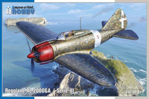 Go to product Special Hobby 48205 - 1:48 Reggiane Re.2000GA / Serie III