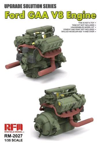 Go to product Rye Field Model 2027 - 1:35 Ford GAA V8 Engine - Upgrade Solution Series