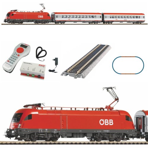 Go to product PIKO 59026 H0 Cyfrowa kolejka elektryczna ÖBB Taurus V i wagonami osobowymi