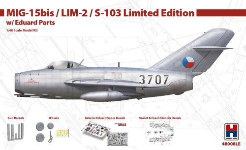 Go to product Hobby 2000 48008LE - 1:48 MiG-15bis / LIM-2 / S-103 Limited Edition