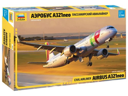 Go to product Zvezda 7043 - 1:144 Airbus A-321 Neo