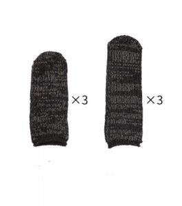 DSPIAE CF-01 - Set of 6 finger protection cots