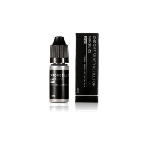 Go to product DSPIAE CR-10 - Chrome silver markers paint refill, 10ml