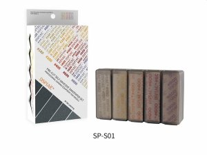 DSPIAE SP-S01 - Sandpapers sets, grits 180-800, 100 pcs