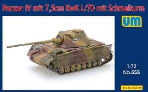 Unimodels 555 - 1:72 Panzer IV mit 7,5cm KwK L/70 mit Schmalturm