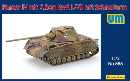 Go to product Unimodels 555 - 1:72 Panzer IV mit 7,5cm KwK L/70 mit Schmalturm