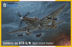 Special Hobby 72458 - 1:72 Junkers Ju 87D-5/N/D-8 Night Attack Stukas