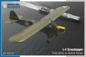 Special Hobby 48218 - 1:48 L-4 Grasshopper From Africa to Central Europe