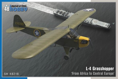 Go to product Special Hobby 48218 - 1:48 L-4 Grasshopper From Africa to Central Europe