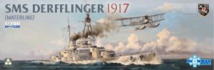 Takom SP7039 - 1:700 SMS Derfflinger 1917 Waterline w/3D printed FF-33E
