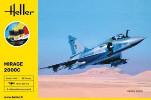 Heller 56426 - 1:48 Mirage 2000C - Starter Kit