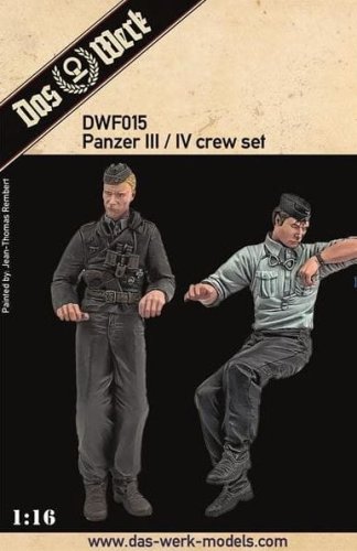 Go to product Das Werk DWF015 - 1:16 Panzer III / IV crew set