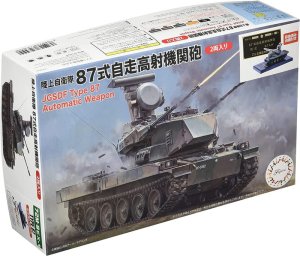 Fujimi 723495 - 1:72 MI-9 EX-2 JGSDF Type 87 Self-Propelled Anti-Aircraft Gun