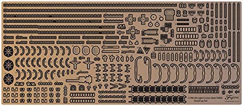 Go to product Fujimi 460840 - 1:700 NX-18 EX-101 Photo-Etched Parts Set for IJN Light Cruiser Tama
