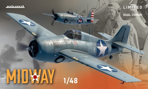 Go to product Eduard 11166 - 1:48 Midway F4F-3 and F4F-4 Wildcat - Dual Combo Limited edition