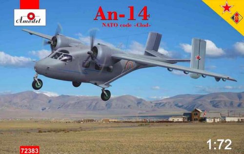 Go to product Amodel 72383 - 1:72 An-14 NATO code Clod