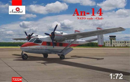 Go to product Amodel 72224 - 1:72 An-14 NATO code Clod