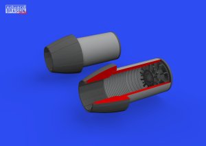 Eduard 648797 - 1:48 F/A-18E,F exhaust nozzles Print 3D