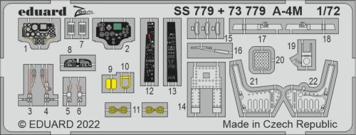 Go to product Eduard SS779 - 1:72 A-4M