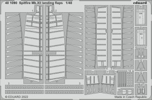 Eduard 481090 - 1:48 Spitfire Mk.XII landing flaps