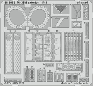 Eduard 481088 - 1:48 Mi-35M exterior