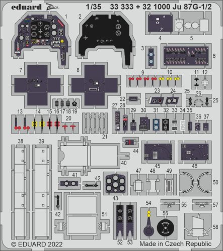 Go to product Eduard 33333 - 1:35 Ju 87G-1/2