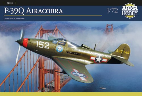 Go to product Arma Hobby 70055 - 1:72 P-39Q Airacobra