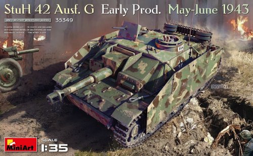 Go to product Miniart 35349 - 1:35 StuH 42 Ausf. G Early Prod. May-June 1943