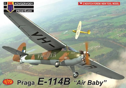 Go to product Kovozavody 0351 - 1:72 Praga E-114B Air Baby