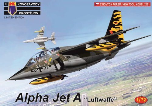 Go to product Kovozavody 0350 - 1:72 Alpha Jet A Luftwaffe