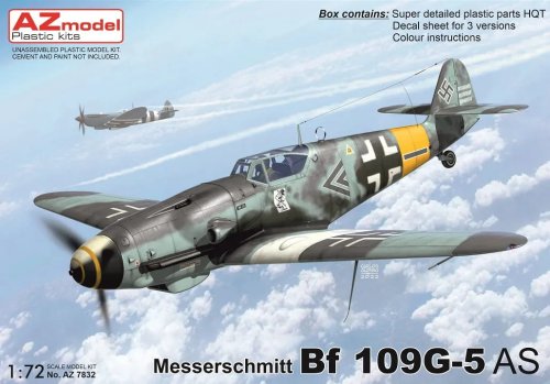 Go to product AZ Model AZ 7832 - 1:72 Messerschmitt Bf 109G-5/AS