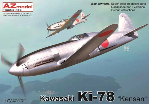 Go to product AZ Model AZ 7831 - 1:72 Kawasaki Ki-78 Kensan