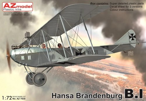 Go to product AZ Model AZ 7830 - 1:72 Hansa Brandenburg B.I