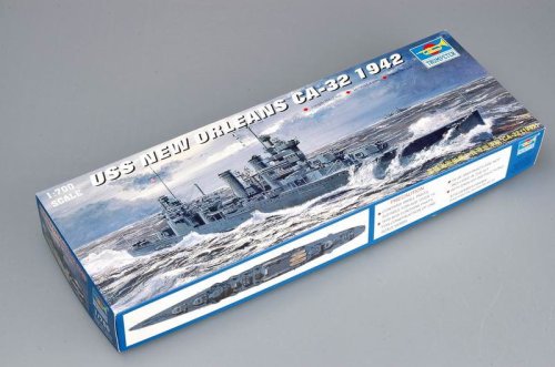 Go to product Trumpeter 05742 - 1:700 USS New Orleans CA-32 (1942)
