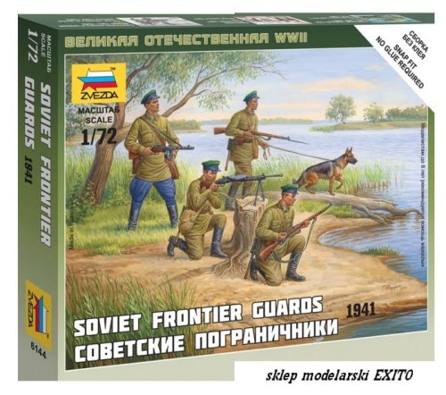 Go to product ZVEZDA 6144 - 1:72 Soviet Frontier Guards