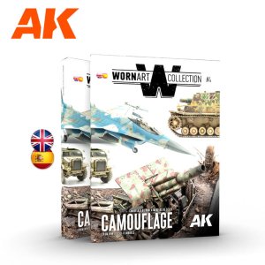 AK Interactive 4906 - Worn Art. Collection 04 - Camouflage - poradnik dla modelarzy